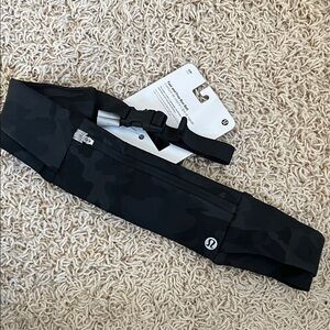 Lululemon Athletica Black Run Belt